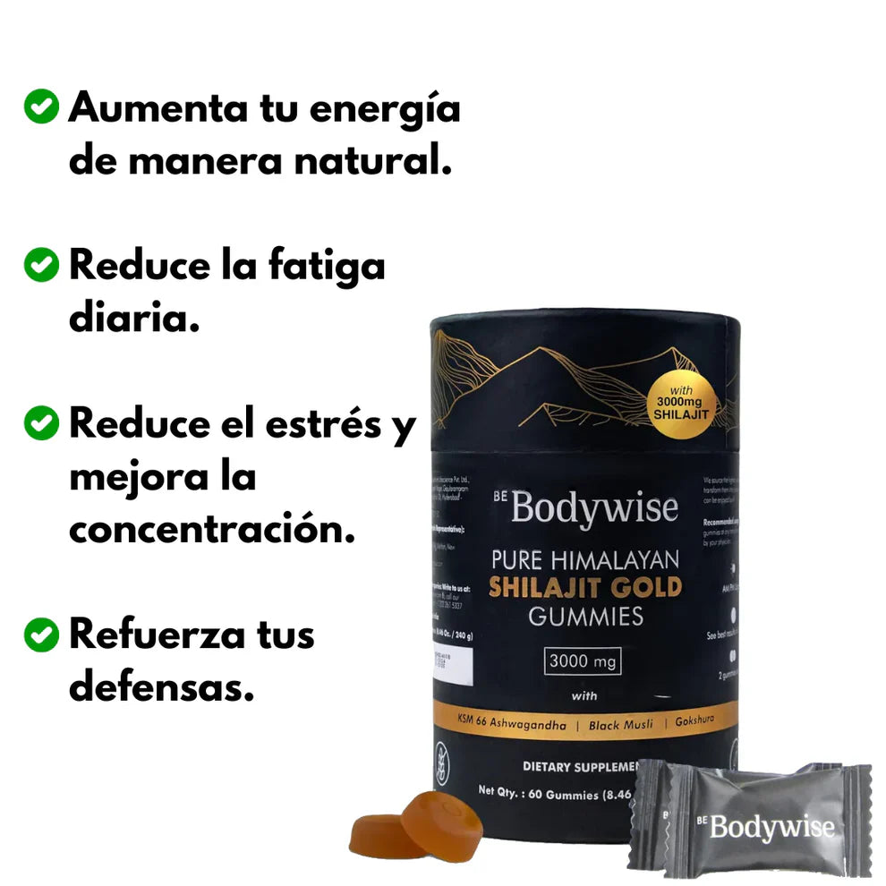 Caramelos de shilajit Puro - Aumenta x10 tu energía y bienestar